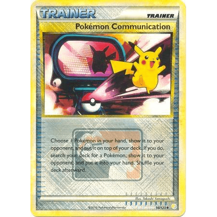 Pokemon Communication - 98/123 (League Promo) #098 1