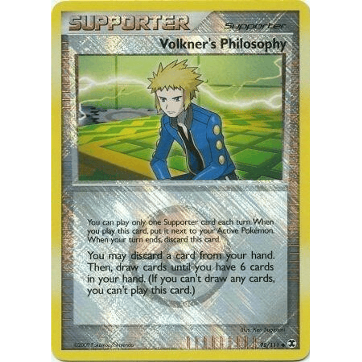 Volkner's Philosophy - 98/111 (Player Reward) #098 1