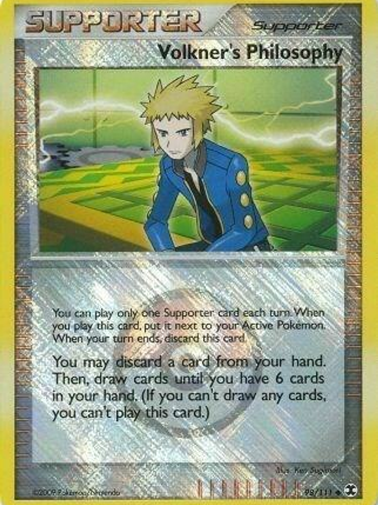 Volkner's Philosophy - 98/111 (Player Reward) #098 1