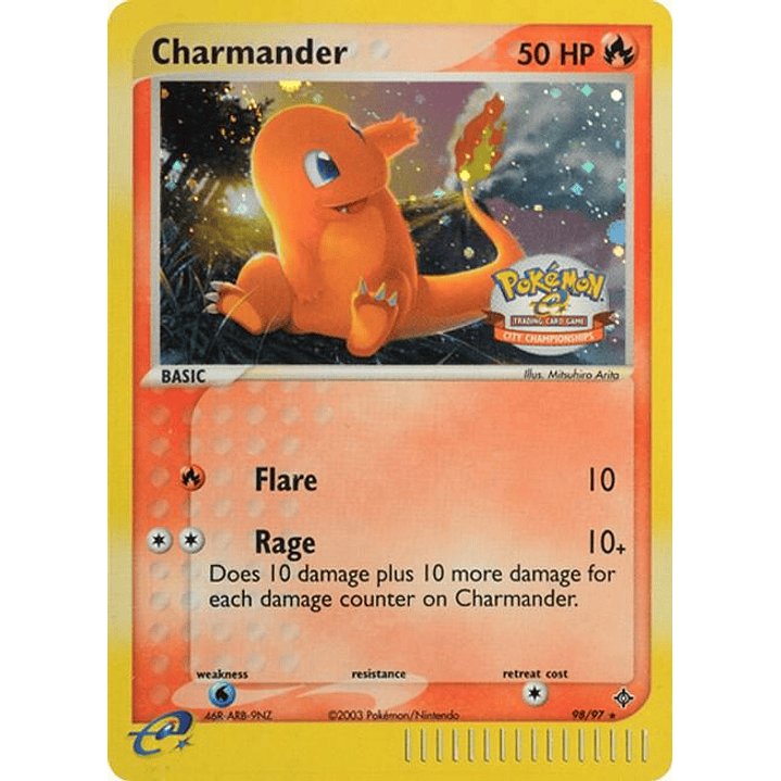 Charmander - 98/97 (City Championships) #098 1