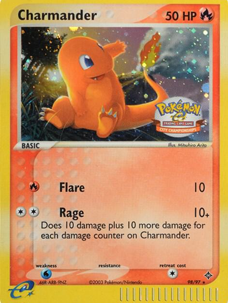 Charmander - 98/97 (City Championships) #098 1