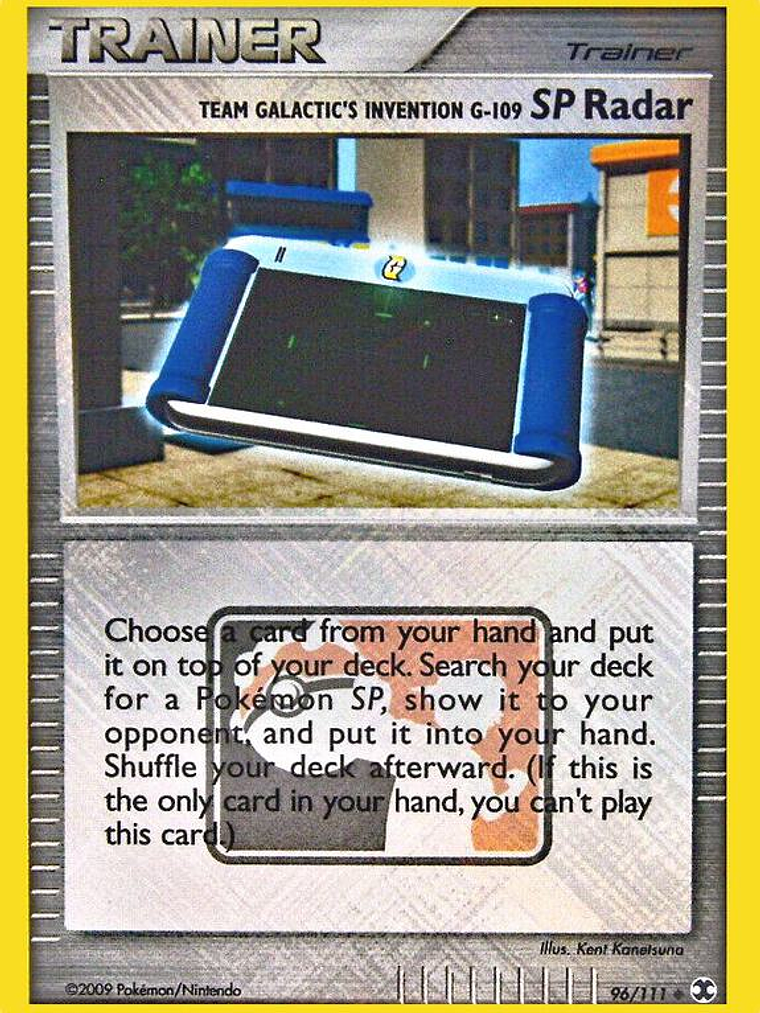 Team Galactic's Invention G-109 SP Radar - 96/111 (League Promo) #096 1