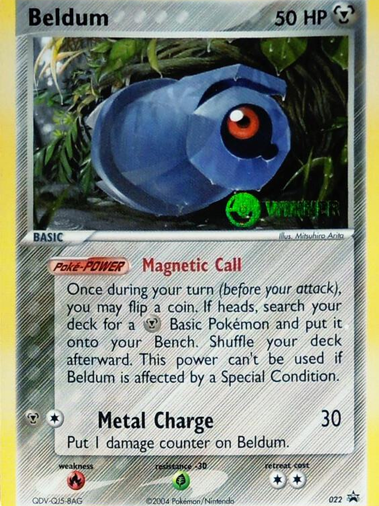 Beldum - 022 (League Promo) [Winner] #022 1