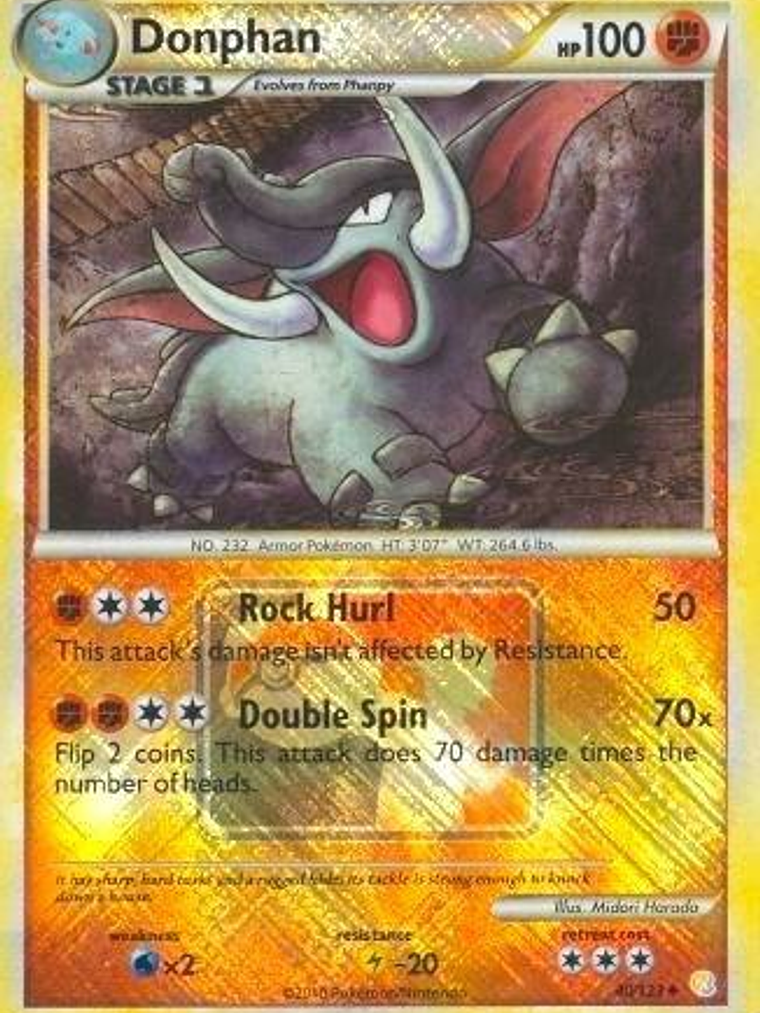 Donphan - 40/123 (League Promo) #040 1