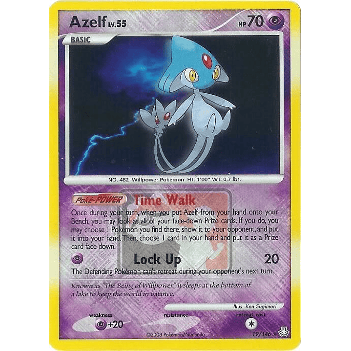 Azelf - 19/146 (League Promo) #019 1