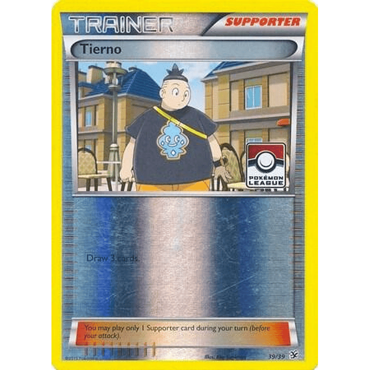 Tierno - 39/39 (Pokemon League) #039 1