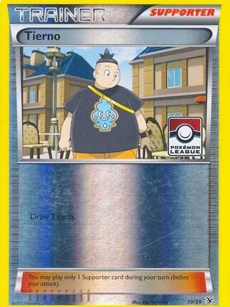 Tierno - 39/39 (Pokemon League) #039 1