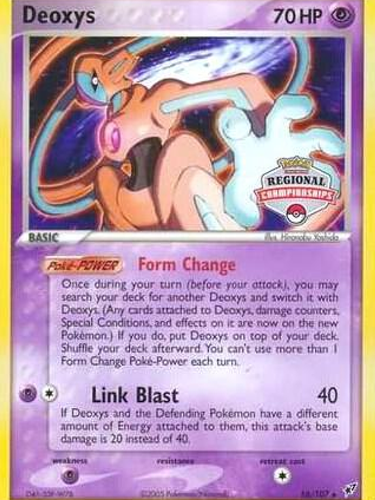 Deoxys - 16/107 (Regional Championships) #016 1