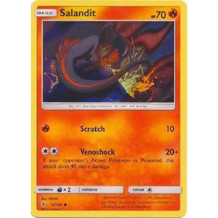Salandit - 15/145 (Collection Promo) #015 1