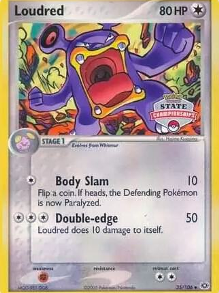 Loudred 35/106 (State Championships) #035 1