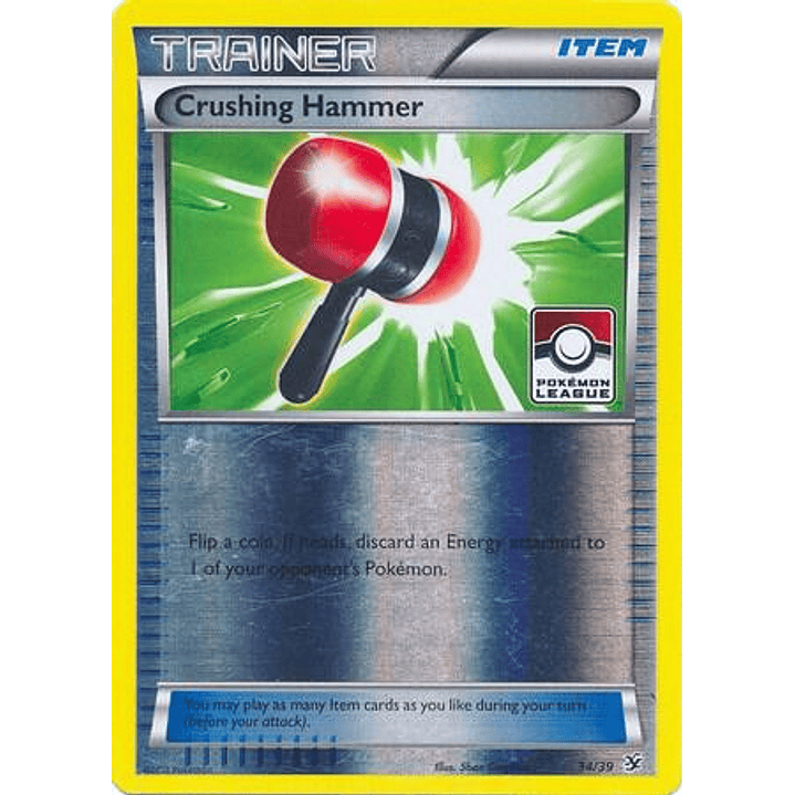 Crushing Hammer - 34/39 (Pokemon League) #034 1