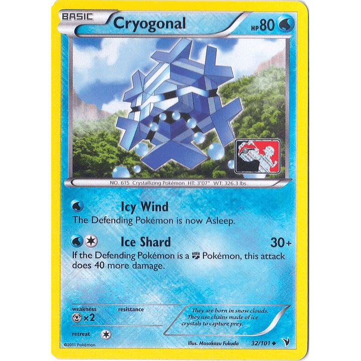 Cryogonal - 32/101 (League Promo) #032 1