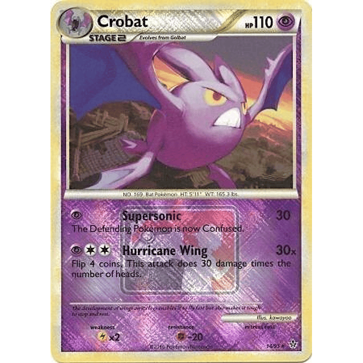 Crobat - 14/95 (League Promo) #014 1