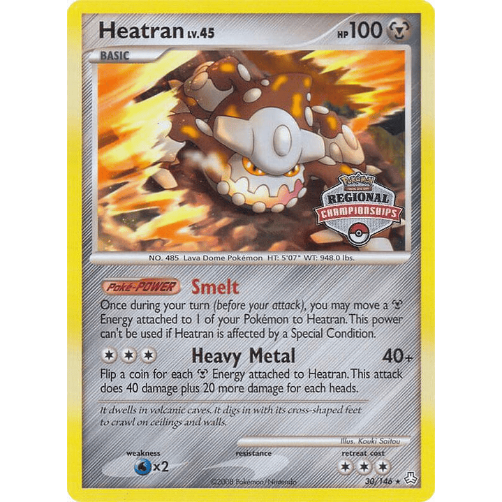 Heatran - 30/146 (Regional Championships) #030 1