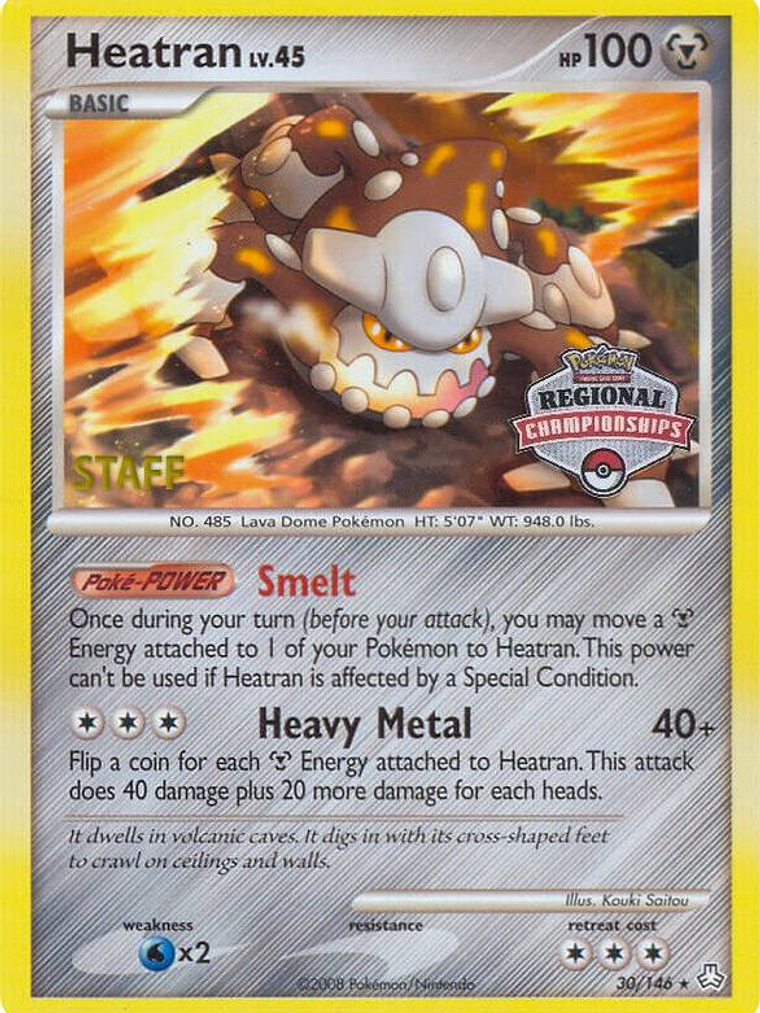 Heatran - 30/146 (Regional Championships) [Staff] #030 1
