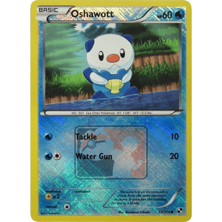 Oshawott - 27/114 (League Promo) #027 1