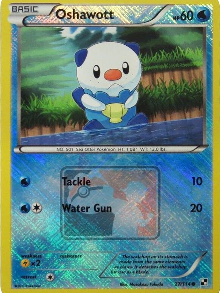 Oshawott - 27/114 (League Promo) #027 1