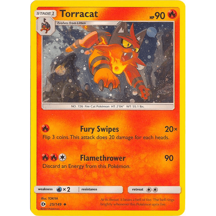 Torracat - 25/149 (Cosmos Holo) #025 1