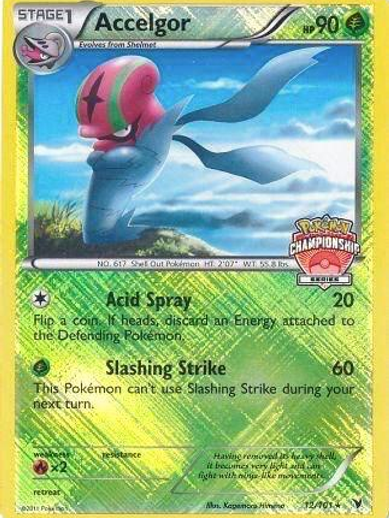 Accelgor - 12/101 (Championship Series) #012 1