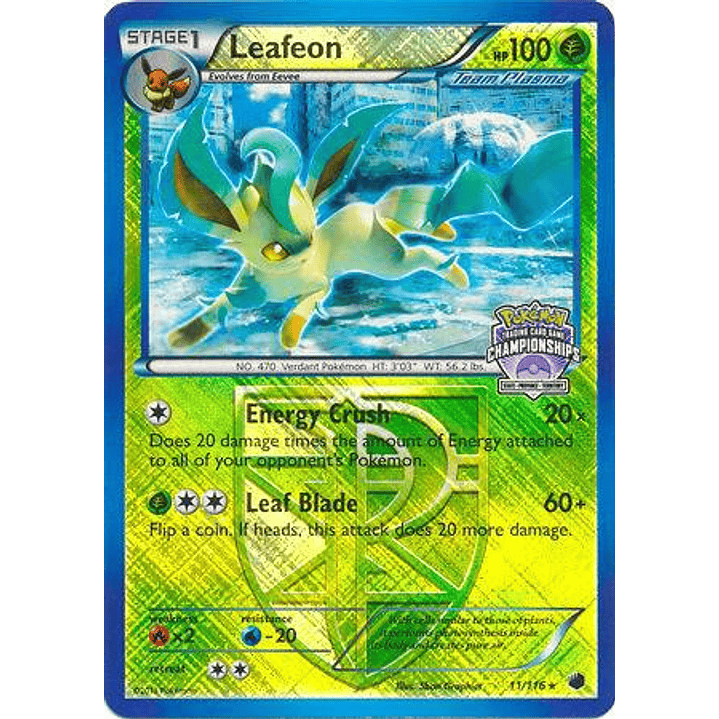 Leafeon - 11/116 (State Championships) #011 1
