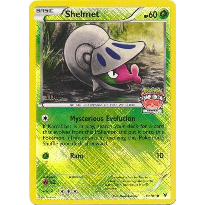 Shelmet 11/101 (Championship Series) [Staff] #011 1
