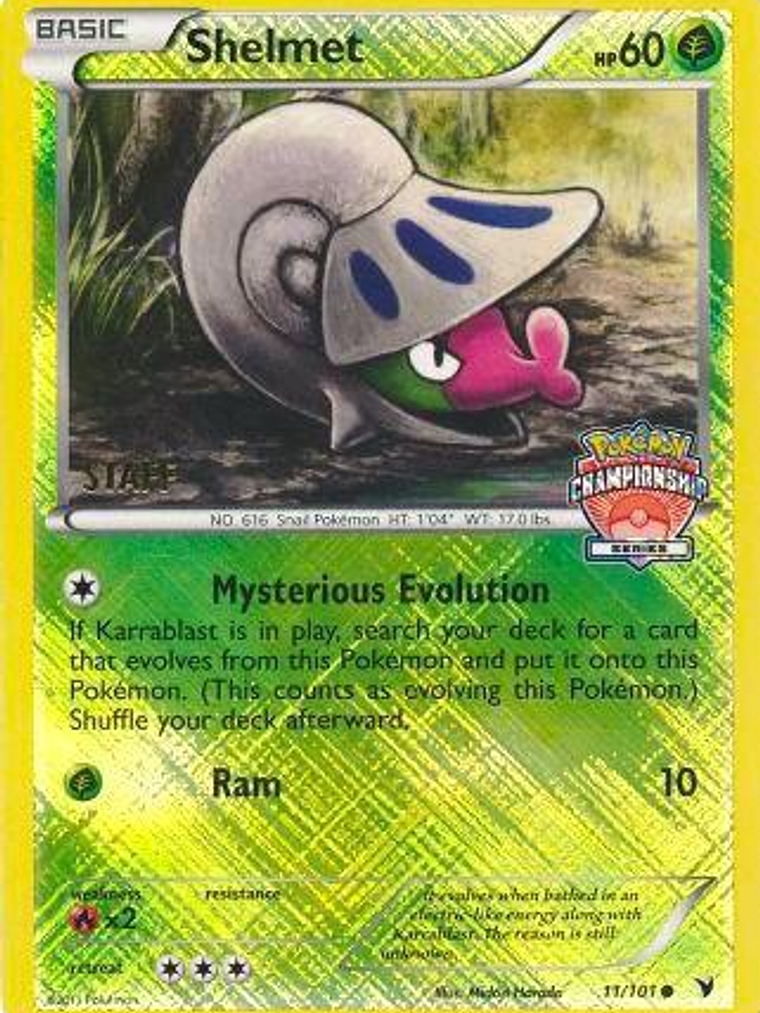 Shelmet 11/101 (Championship Series) [Staff] #011 1