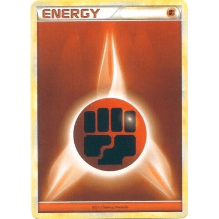 Fighting Energy (2010 Unnumbered HGSS Style Non-Holo) 1