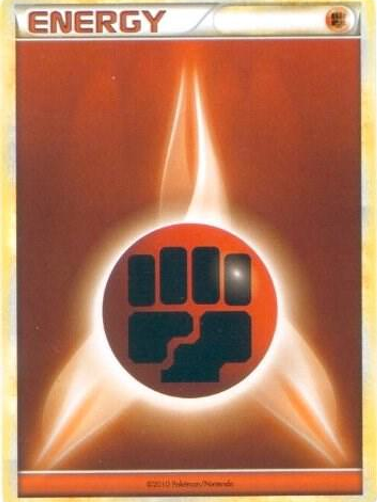 Fighting Energy (2010 Unnumbered HGSS Style Non-Holo) 1