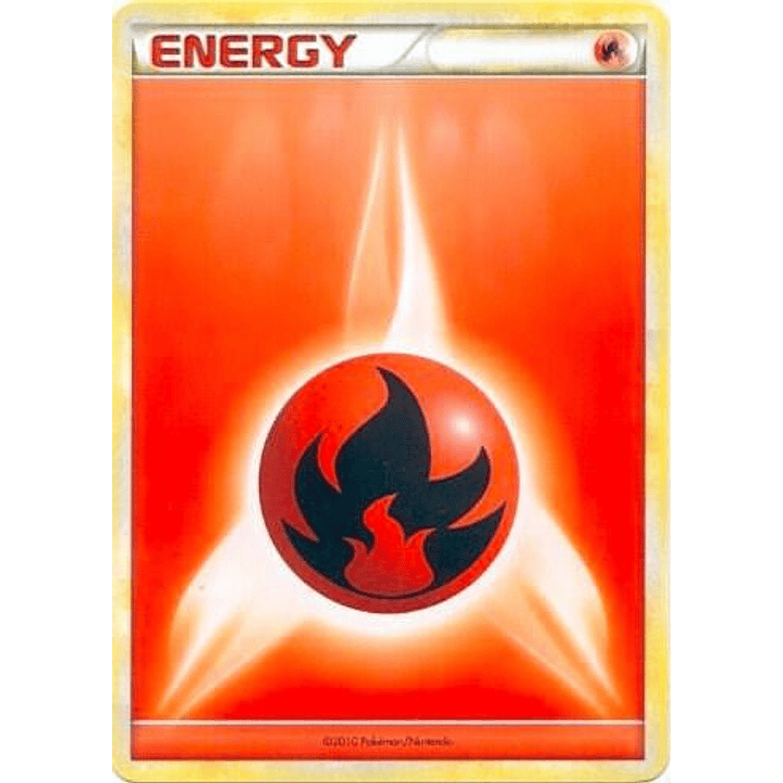 Fire Energy (2010 Unnumbered HGSS Style Non-Holo) 1