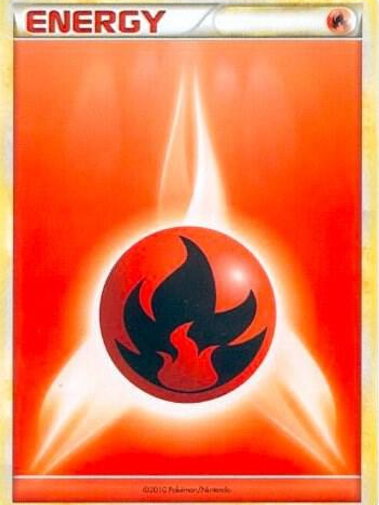 Fire Energy (2010 Unnumbered HGSS Style Non-Holo) 1