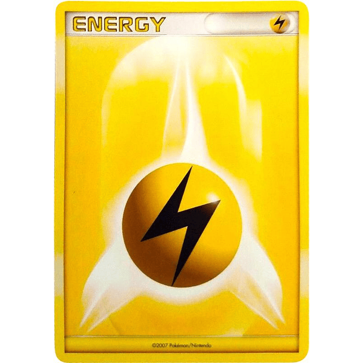 Lightning Energy (2007 Unnumbered D/P Style Non-Holo) 1