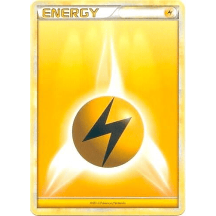 Lightning Energy (2010 Unnumbered HGSS Style Non-Holo) 1