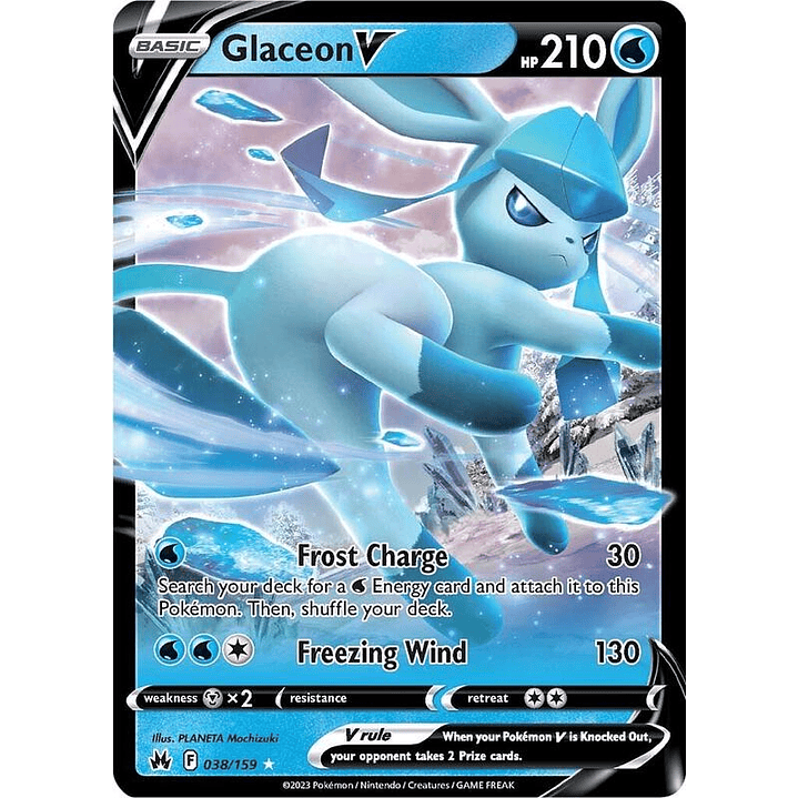 Glaceon V #038 1