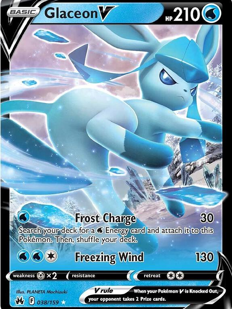 Glaceon V #038 1