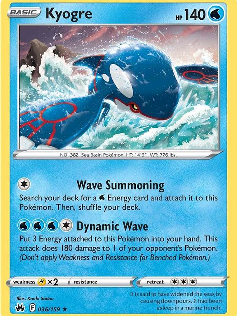 Kyogre #036 1