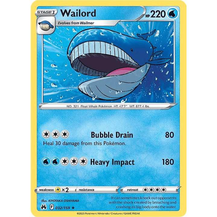 Wailord #032 1