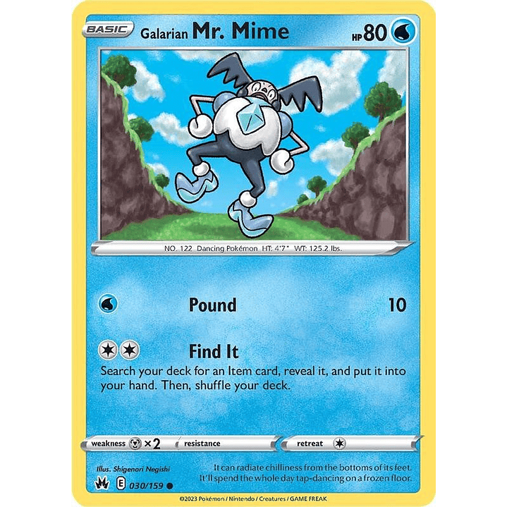 Galarian Mr. Mime #030 1