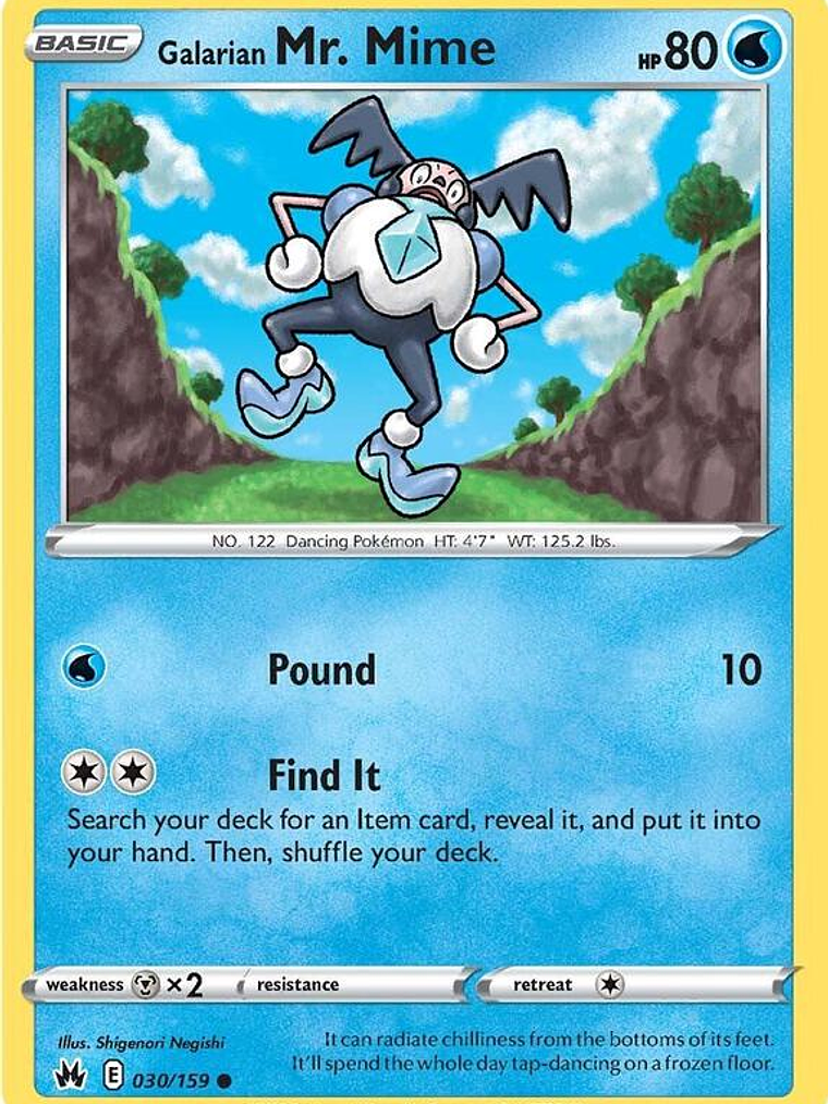 Galarian Mr. Mime #030 1