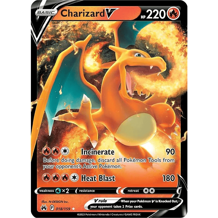 Charizard V #018 1
