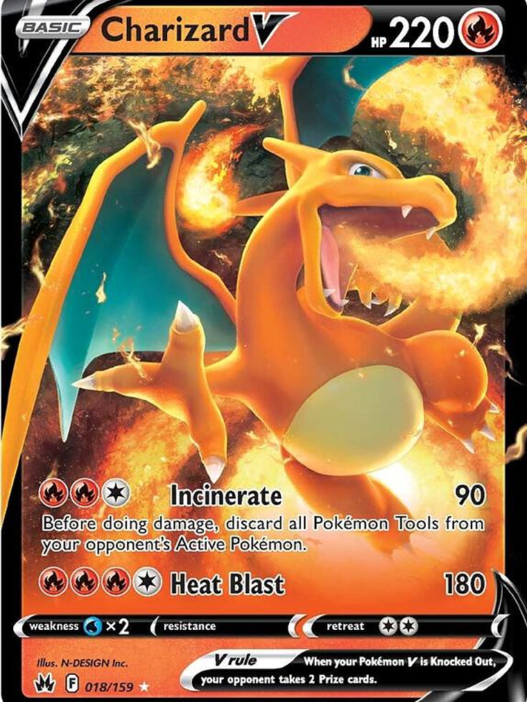 Charizard V #018 1