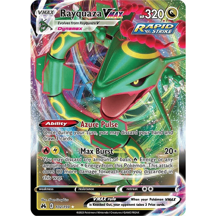 Rayquaza VMAX #102 1