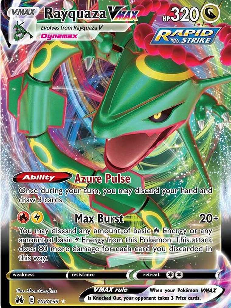Rayquaza VMAX #102 1