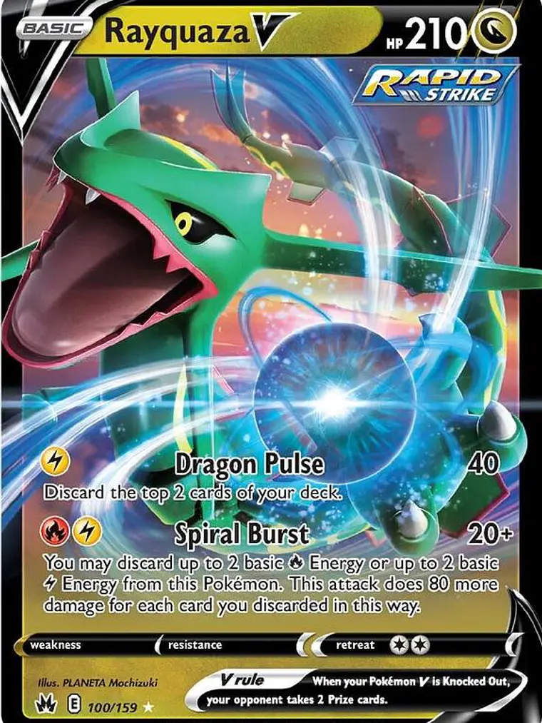Rayquaza V #100 1