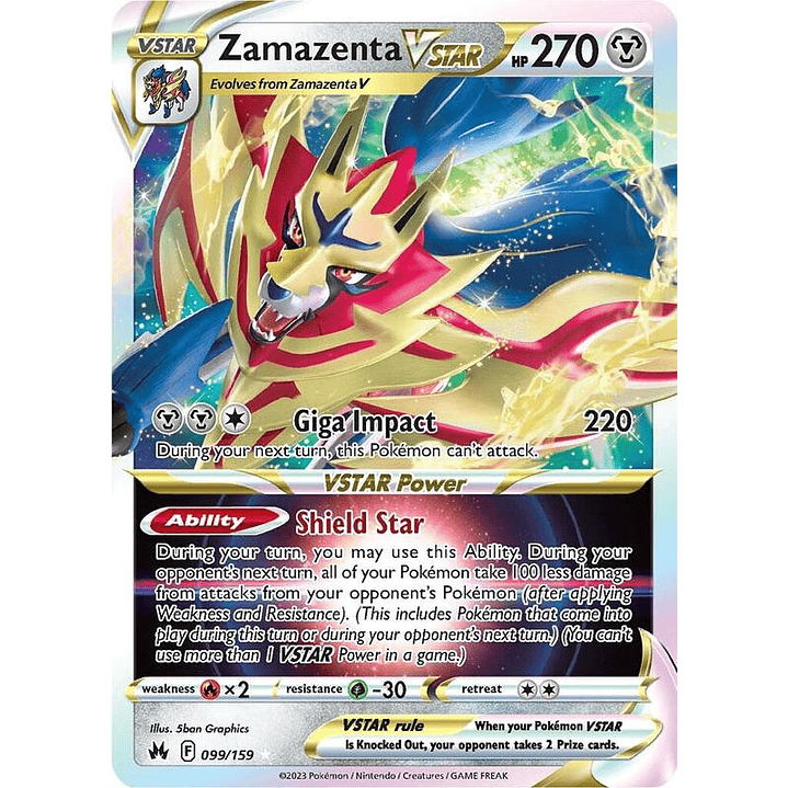 Zamazenta VSTAR #099 1