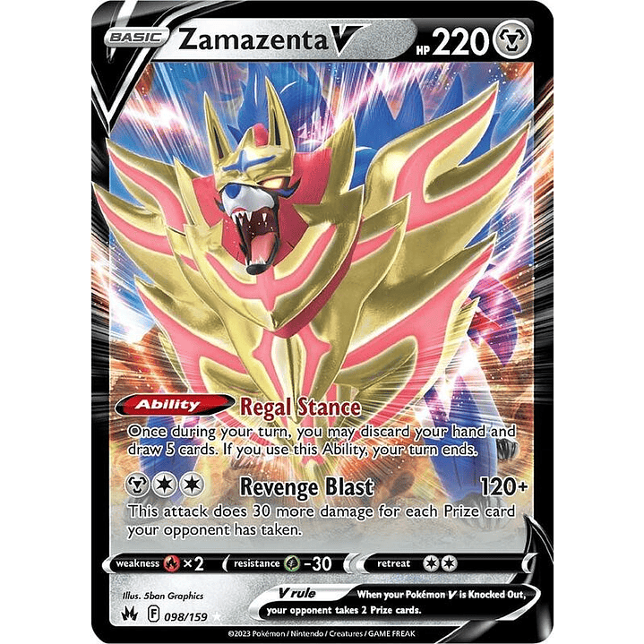 Zamazenta V #098 1