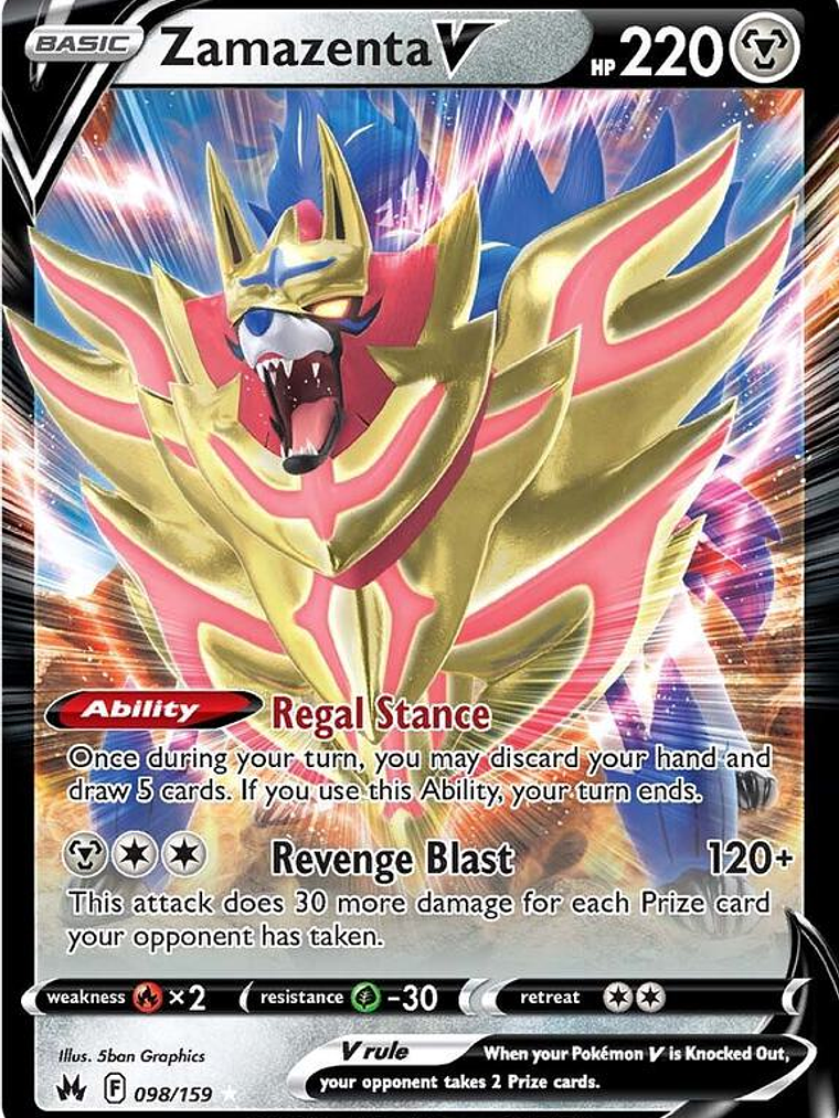 Zamazenta V #098 1