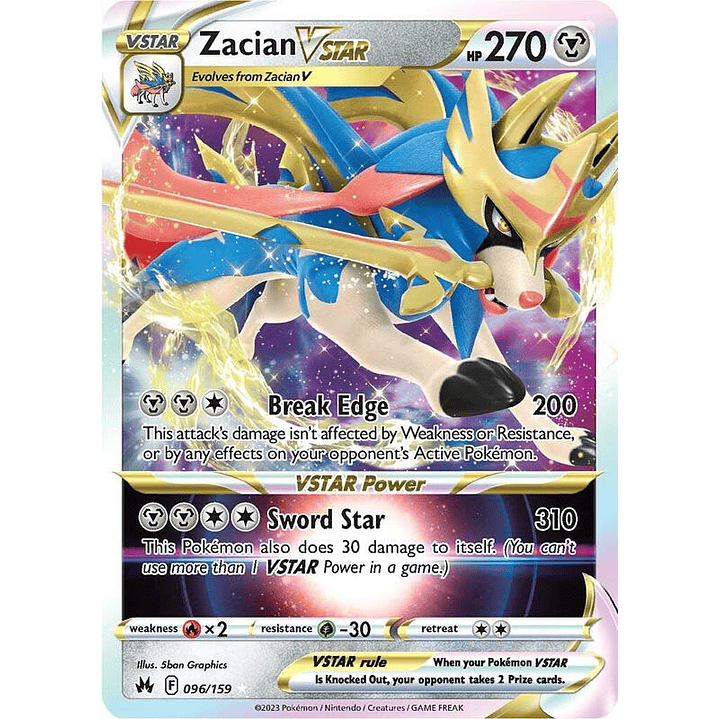 Zacian VSTAR #096 1