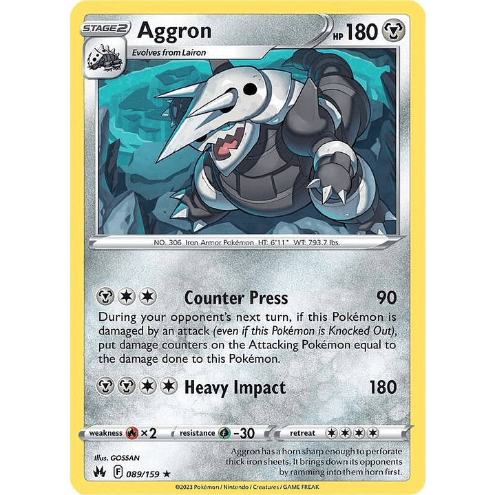 Aggron #089 1