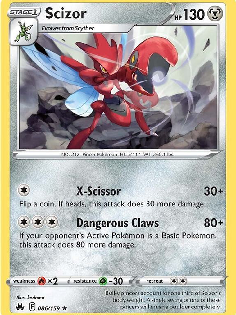 Scizor #086 1