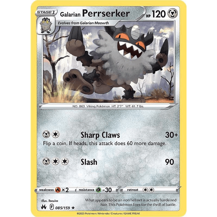 Galarian Perrserker #085 1